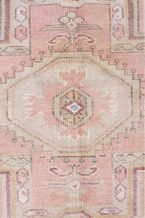 Antique Caucasian Area Rug (4' x 8')